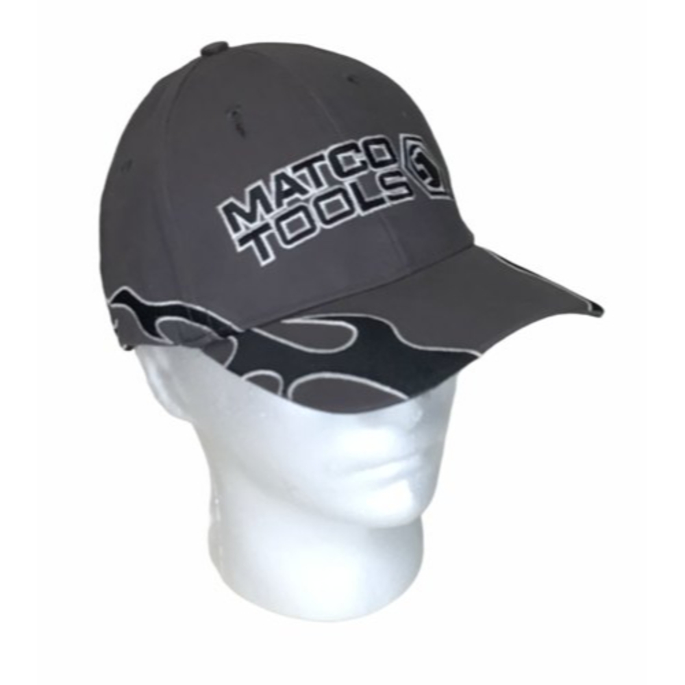 Matco Tools Baseball Cap Truckers Hat Gray/Black Adjustable Hook & Loop